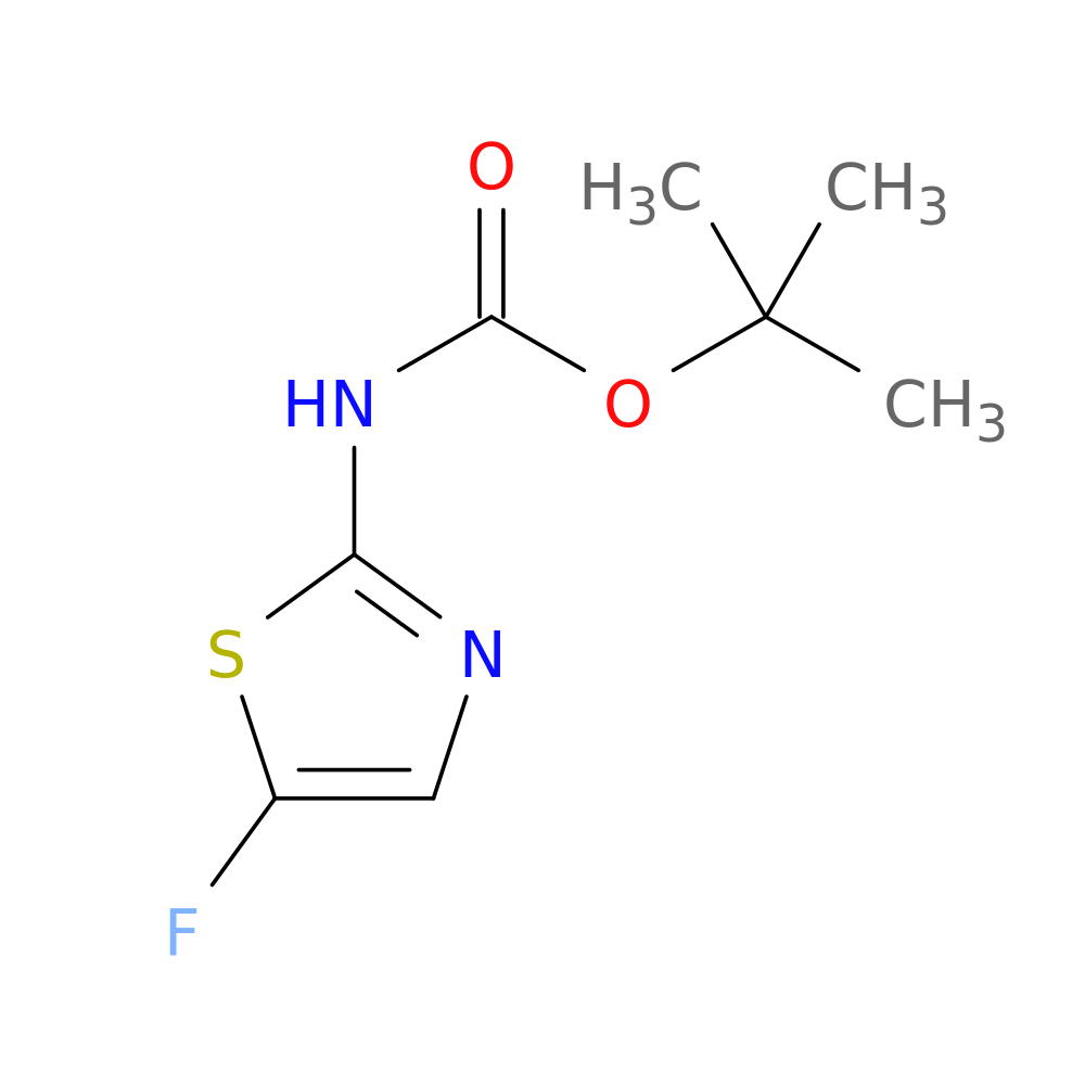tert-Butyl (5-fluorothiazol-2-yl)carbamate