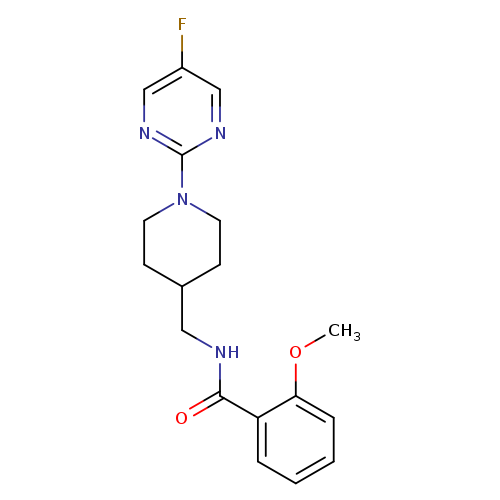N-{[1-(5-fluoropyrimidin-2-yl)piperidin-4-yl]methyl}-2-methoxybenzamide