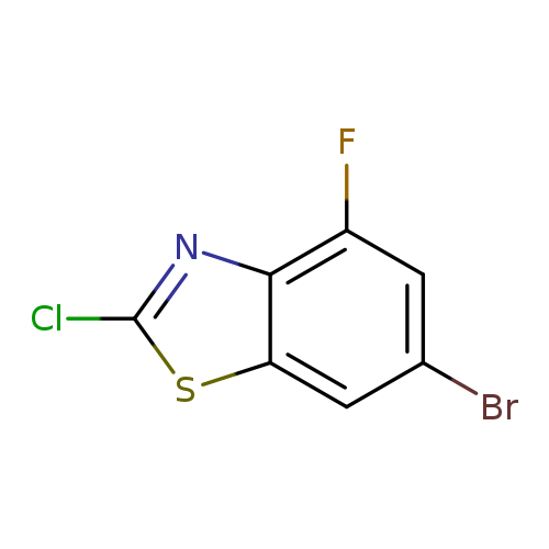 6-BROMO-2-CHLORO-4-FLUOROBENZOTHIAZOLE