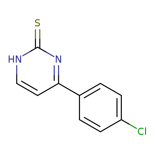 2(1H)-Pyrimidinethione, 4-(4-chlorophenyl)-