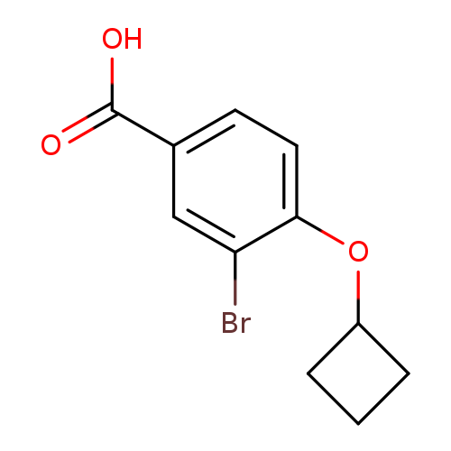 3-Bromo-4-cyclobutoxy-benzoic acid
