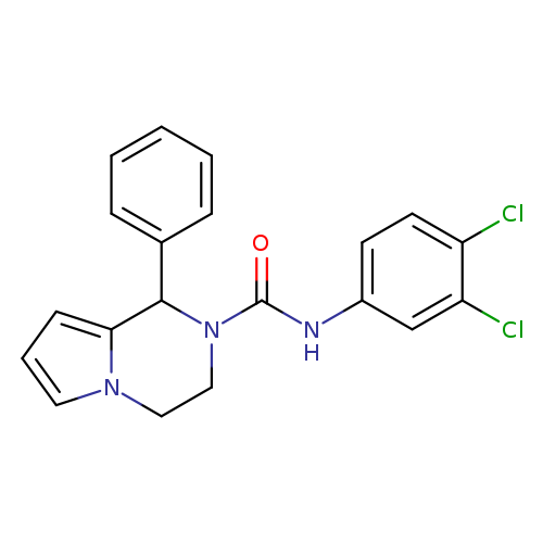 N-(3,4-dichlorophenyl)-1-phenyl-1H,2H,3H,4H-pyrrolo[1,2-a]pyrazine-2-carboxamide