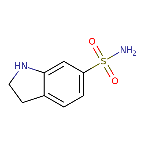 2,3-dihydro-1H-indole-6-sulfonamide