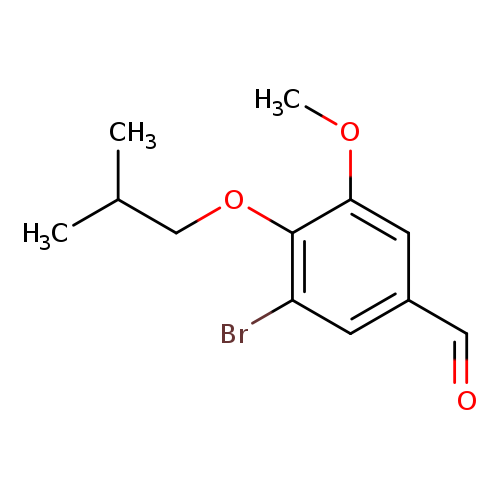 3-bromo-4-isobutoxy-5-methoxybenzaldehyde