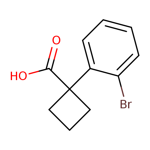 1-(2-Bromophenyl)cyclobutanecarboxylic acid