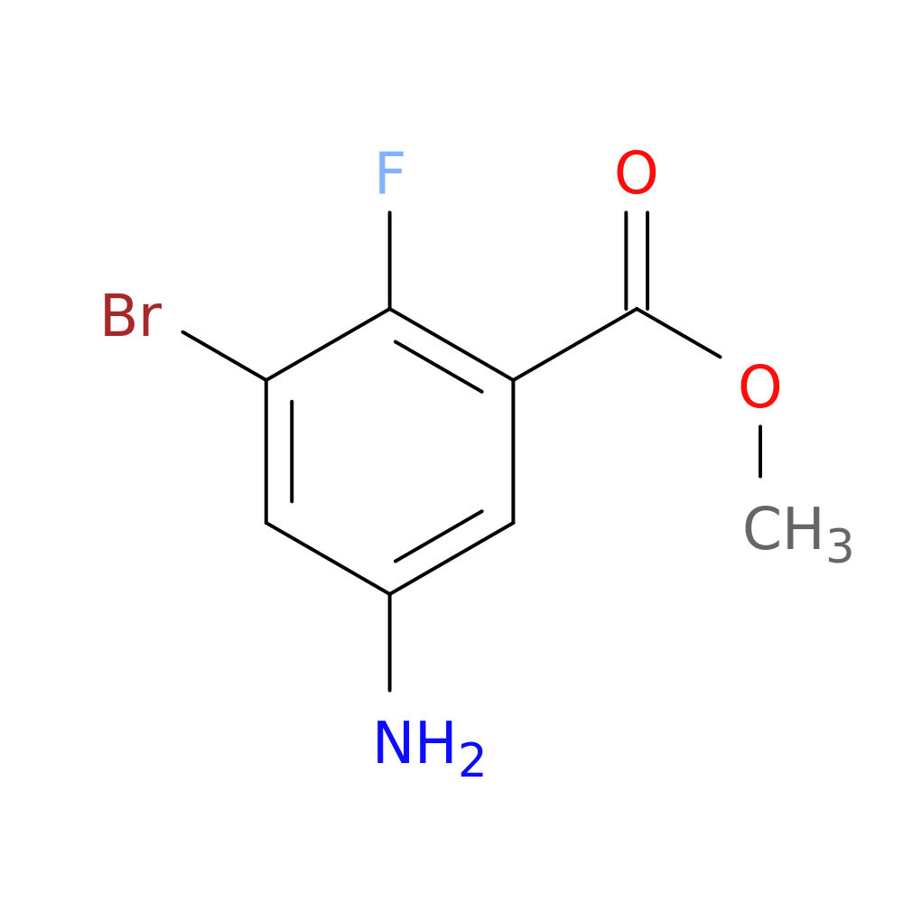 methyl 5-amino-3-bromo-2-fluorobenzoate
