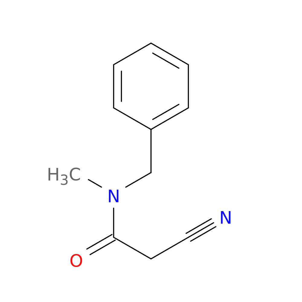 N-benzyl-2-cyano-N-methylacetamide