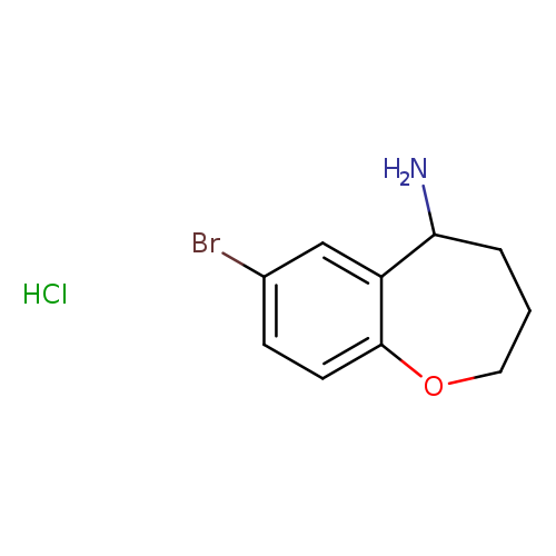 7-bromo-2,3,4,5-tetrahydro-1-benzoxepin-5-aminehydrochloride
