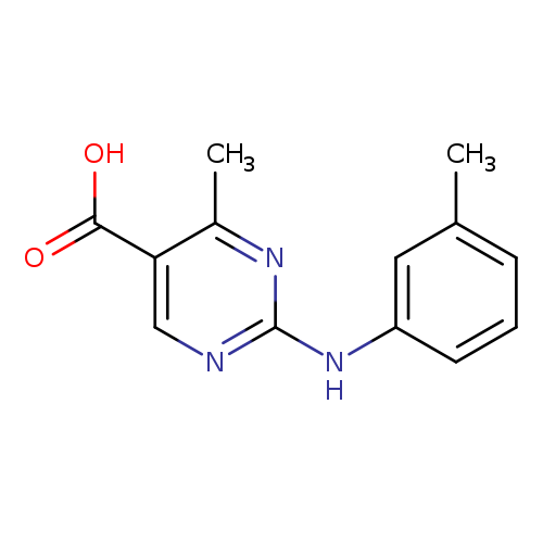 4-Methyl-2-[(3-methylphenyl)amino]pyrimidine-5-carboxylic acid