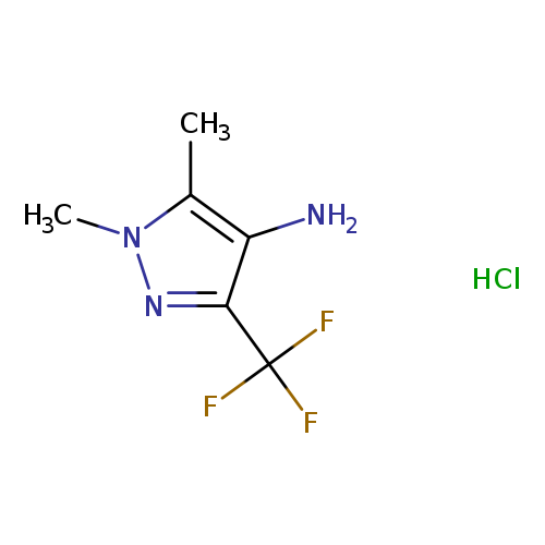 1,5-Dimethyl-3-(trifluoromethyl)-1H-pyrazol-4-amine hydrochloride