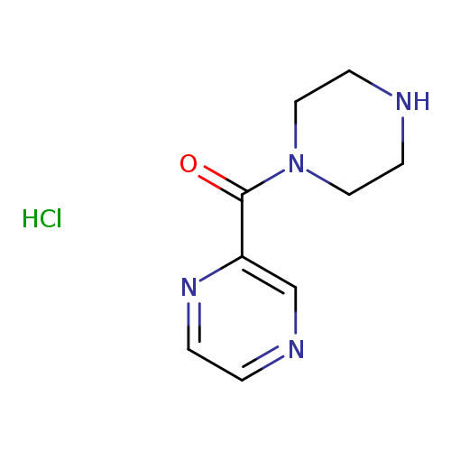 Piperazin-1-yl(pyrazin-2-yl)methanone hydrochloride