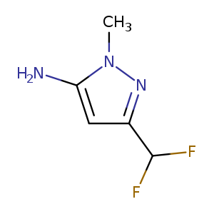 3-(difluoromethyl)-1-methyl-1H-pyrazol-5-amine