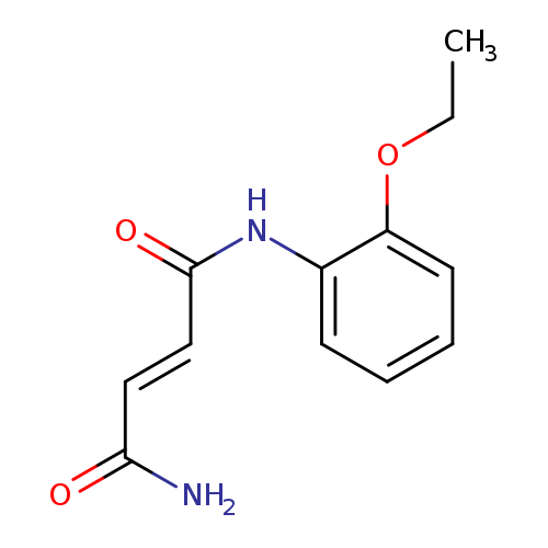 But-2-enedioic acid amide (2-ethoxy-phenyl)-amide