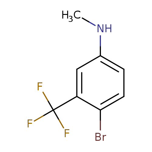 4-Bromo-N-methyl-3-(trifluoromethyl)aniline