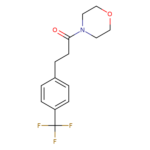 1-(morpholin-4-yl)-3-[4-(trifluoromethyl)phenyl]propan-1-one