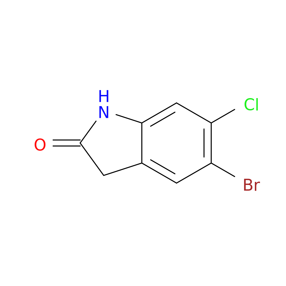 5-Bromo-6-chloroindolin-2-one