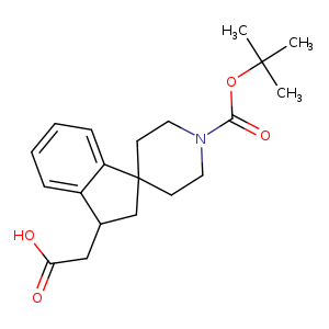 2-(1'-(TERT-BUTOXYCARBONYL)-2,3-DIHYDROSPIRO[INDENE-1,4'-PIPERIDINE]-3-YL)ACETIC ACID