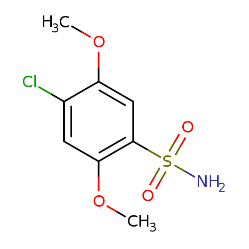 4-chloro-2,5-dimethoxybenzenesulfonamide