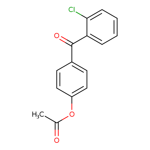 4-Acetoxy-2'-chlorobenzophenone