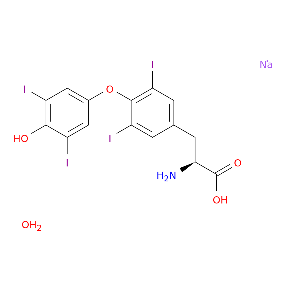 L-Thyroxine sodium xhydrate