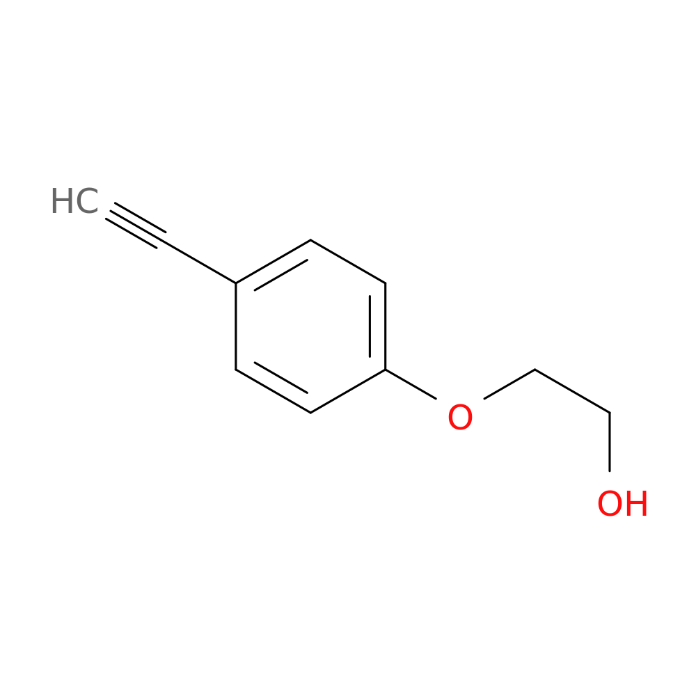 2-(4-ethynylphenoxy)ethan-1-ol