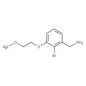 2-Bromo-3-(2-methoxy-ethoxy)-benzylamine