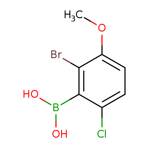 2-Bromo-6-chloro-3-methoxyphenylboronic acid