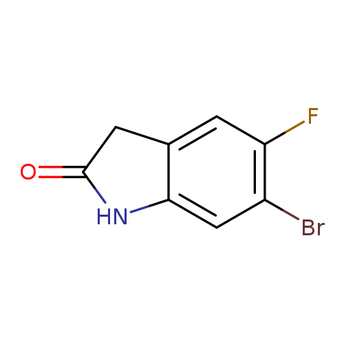 6-Bromo-5-fluoroindolin-2-one