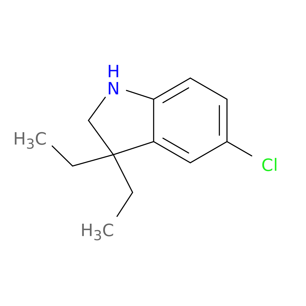5-Chloro-3,3-diethylindoline