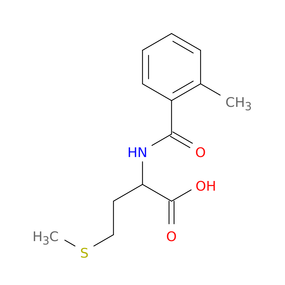 2-[(2-methylphenyl)formamido]-4-(methylsulfanyl)butanoic acid