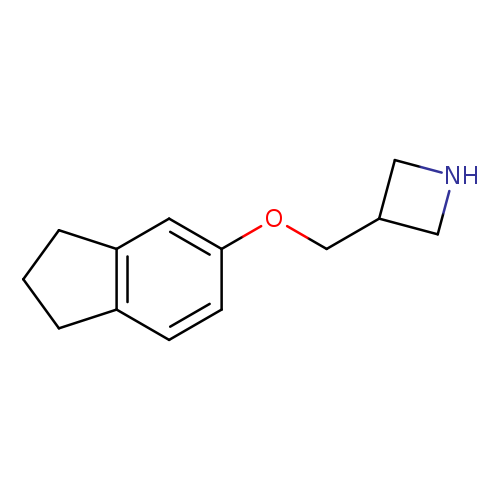 3-(((2,3-Dihydro-1h-inden-5-yl)oxy)methyl)azetidine