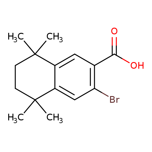 3-bromo-5,5,8,8-tetramethyl-5,6,7,8-tetrahydronaphthalene-2-carboxylic acid