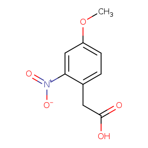 Benzeneacetic acid, 4-methoxy-2-nitro-