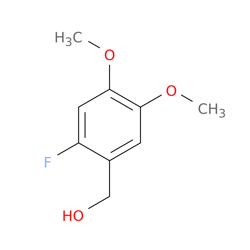 Benzenemethanol,2-fluoro-4,5-dimethoxy-