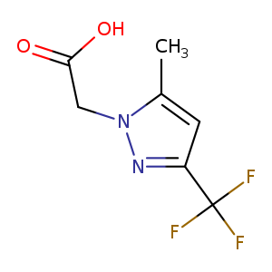 2-(5-Methyl-3-(trifluoromethyl)-1H-pyrazol-1-yl)acetic acid