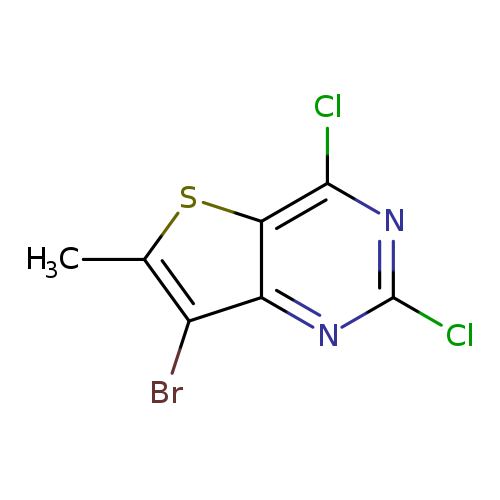 7-bromo-2,4-dichloro-6-methylthieno[3,2-d]pyrimidine