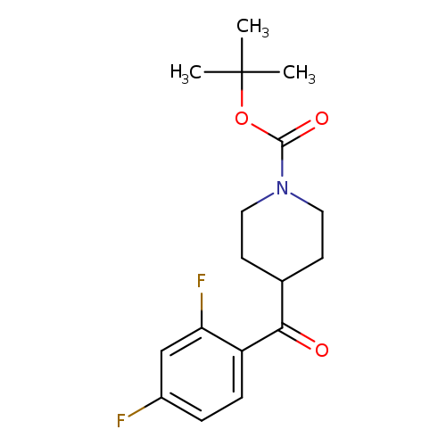 tert-Butyl 4-(2,4-difluorobenzoyl)piperidin-1-carboxylate