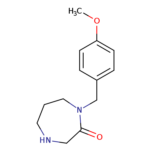1-[(4-methoxyphenyl)methyl]-1,4-diazepan-2-one
