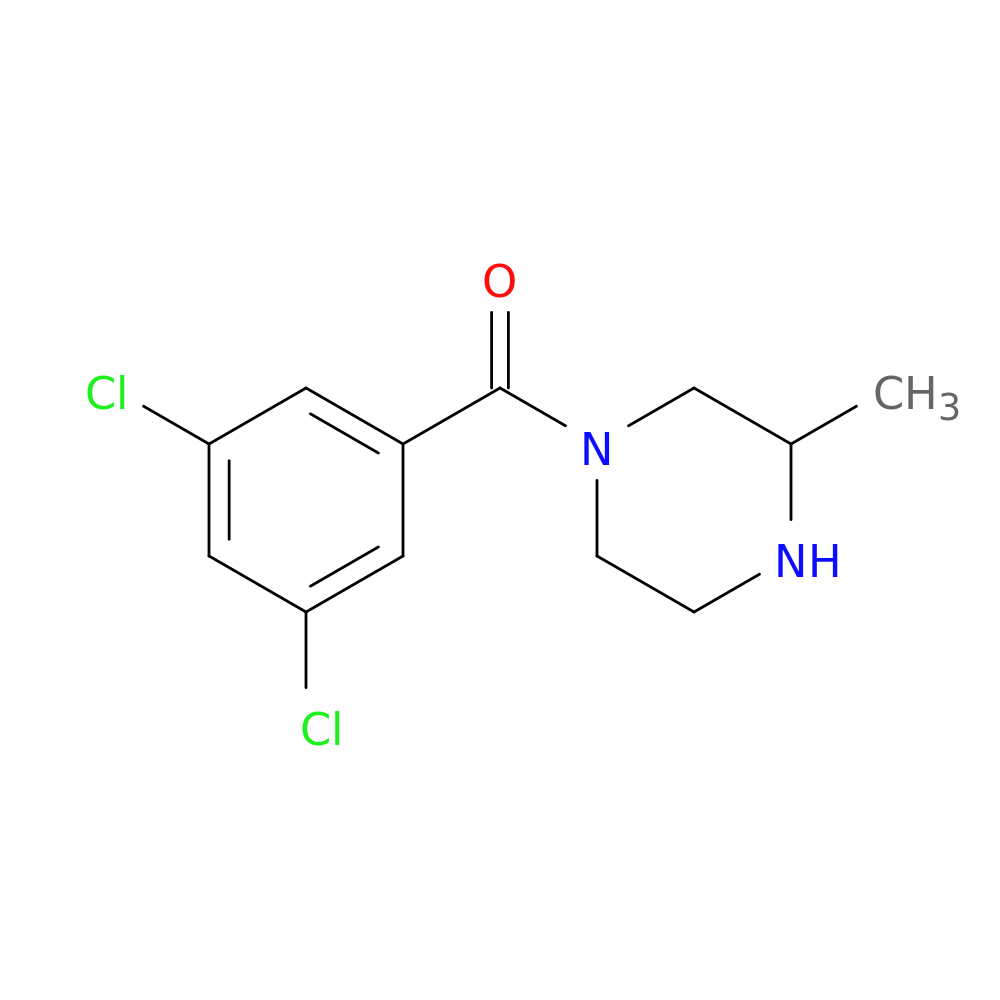 1-(3,5-dichlorobenzoyl)-3-methylpiperazine
