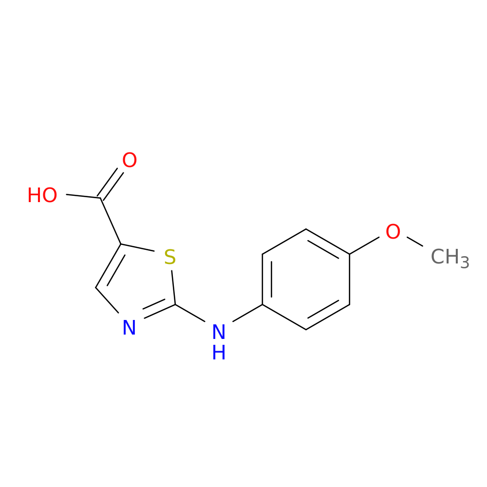 2-((4-Methoxyphenyl)amino)thiazole-5-carboxylic acid