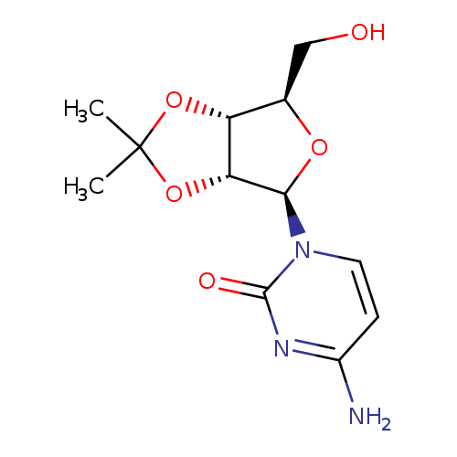 4-Amino-1-((3aR,4R,6R,6aR)-6-(hydroxymethyl)-2,2-dimethyltetrahydrofuro[3,4-d][1,3]dioxol-4-yl)pyrimidin-2(1H)-one