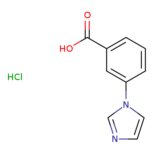 3-(1H-imidazol-1-yl)benzoic acid hydrochloride