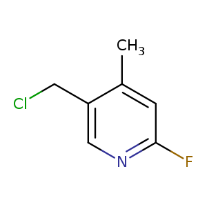 5-(Chloromethyl)-2-fluoro-4-methylpyridine