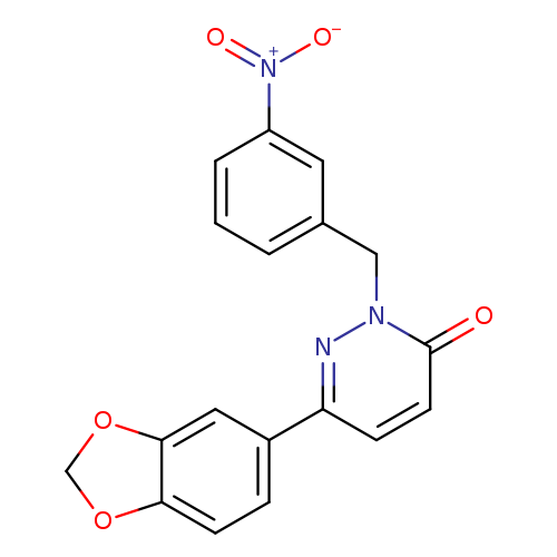 6-(2H-1,3-benzodioxol-5-yl)-2-[(3-nitrophenyl)methyl]-2,3-dihydropyridazin-3-one