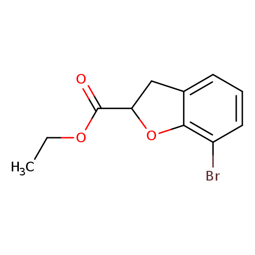 Ethyl 7-bromo-2,3-dihydrobenzofuran-2-carboxylate