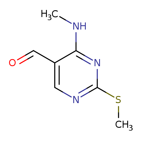 4-(MethylaMino)-2-(Methylthio)pyriMidine-5-carbaldehyde