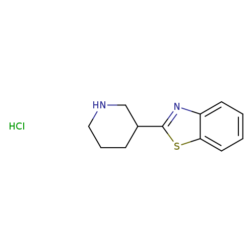 2-(3-piperidinyl)-1,3-benzothiazole hydrochloride