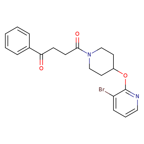 1-{4-[(3-bromopyridin-2-yl)oxy]piperidin-1-yl}-4-phenylbutane-1,4-dione
