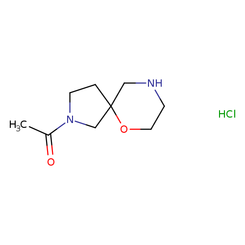 1-{6-oxa-2,9-diazaspiro[4.5]decan-2-yl}ethan-1-one hydrochloride