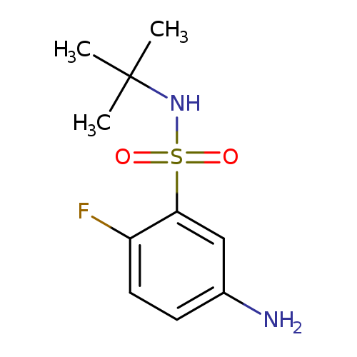 5-amino-N-tert-butyl-2-fluorobenzene-1-sulfonamide